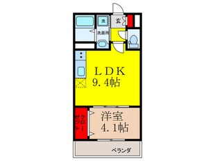 アート茨木の物件間取画像